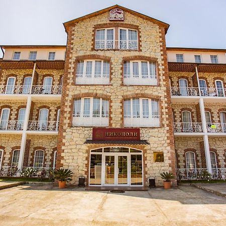 Hotel Nikopoli On Vodopadnaya 21А New Athos Buitenkant foto